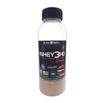 Whey 3hd gourmet garrafas dose única - CAVEIRA PRETA