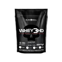 Whey 3Hd Refil 837G - Black Skull Morango