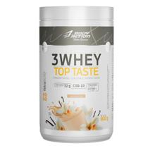 Whey 3W Top Taste Body Action Baunilha 900g - Whey 3W Top Taste Body Action Baunilha 900g -