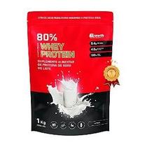 Whey 80% Growth 1 Kg sabor sorvete de creme Whey 80% Growth 1 Kg sabor sorvete de creme