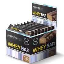 Whey Bar 24 Un Barra Proteica 960g Sabor Cookies e Cream Probiotica