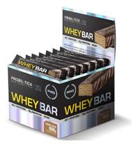 Whey Bar 24 Unidades Probiótica Sabor Cookies & Cream