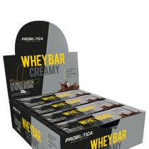 Whey Bar Creamy Probiótica (456g) Chocolate