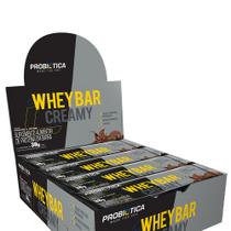 Whey Bar Creamy Probiótica (456g) Cookies & Cream