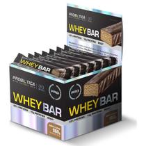Whey Bar Displays Com 24 Unidades 40G - Probiótica