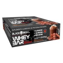 Whey Bar Gourmet (Caixa 12 unid. 45g) - Black Skull