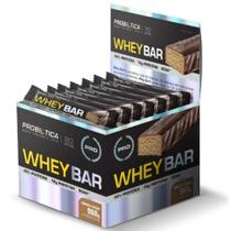 Whey Bar High Protein 40g Cookies e Cream 24 Un. - Probiótica