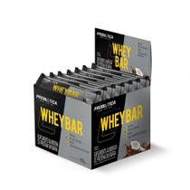 Whey Bar Low Carb Caixa 24 Unidades (960g) - Sabor Coco