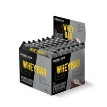 Whey Bar Low Carb Caixa 24 Unidades (960g) - Sabor: Coco