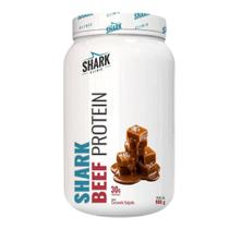 Whey Beef Protein Pote 900g Shark Pro Caramelo Salgado