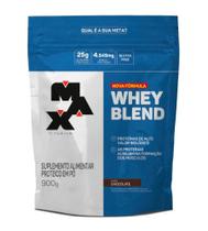 Whey Blend Isolado Concentrado 900G Chocolate Refil - Max