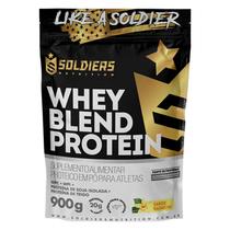 Whey Blend Protein Concentrado e Isolado (Baunilha) - 900g - Soldiers Nutrition