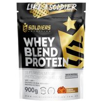 Whey Blend Protein Concentrado e Isolado (Cookies) - 900g - Soldiers Nutrition