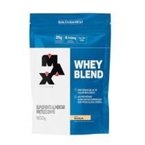 Whey Blend Refil 900g Max Titanium Sabor Baunilha Whey Blend Refil 900g Max Titanium Sabor Baunilha