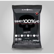 Whey Chocolate 100 HD Whey Protein 900g Sabores Black Skull