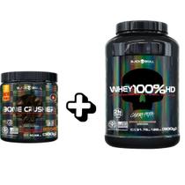 Whey Chocolate + Pré Treino Bone Crusher Whey Chocolate + Pré Treino Bone Crusher