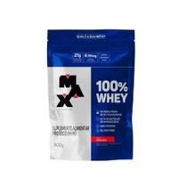 Whey Concentrado 100% (900g) Refil - Max Titanium