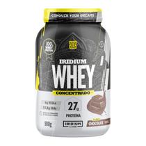 Whey Concentrado 900g Sabor Chocolate Iridium Labs 27g Proteína por Dose