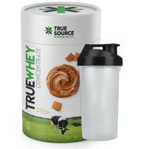 Whey Concentrado Doce Leite 900g Coqueteleira True Source Whey Concentrado Doce Leite 900g Coqueteleira True Source