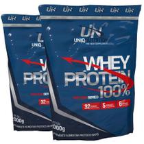 Whey Concentrado Isolado Hidrolisado 4Kg Uniq - Chocolate