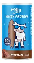 Whey Concentrado Mais Mu Chocolate Pote 450g Whey Concentrado Mais Mu Chocolate Pote 450g