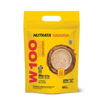 Whey Concentrado W100 Dulce Leche Havanna Refil 900g Nutrata