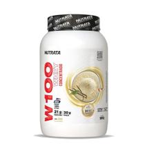 Whey Concentrado W100 - Sabor Baunilha 900g - Nutrata