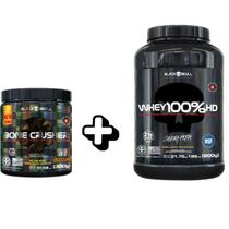 Whey Cookies Cream + Pré Treino Bone Crusher