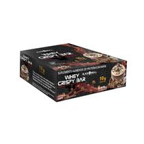 Whey Crispy Bar - 12 Unidades 45g Café - Black Skull Whey Crispy Bar - 12 Unidades 45g Café - Black Skull