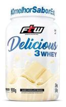 Whey Delicious 3whey Chocolate Branco 900g Ftw