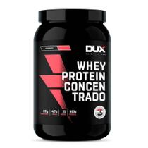 Whey dux concentrado 900g - morango