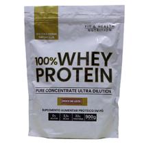 Whey FHN Protein Proteína Sachê Refil 900g fit e Health