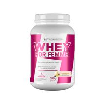 Whey for femme + colageno hidrolisado 900g baunilha hf suplementos Whey for femme + colageno hidrolisado 900g baunilha hf suplementos