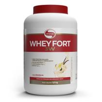 Whey fort 3w pote 1800g baunilha