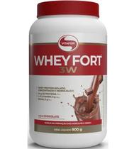 Whey fort 3w pote 900g chocolate - ean - 7898665433744