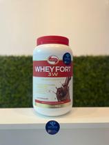 Whey fort 3w pote 900g chocolate - vitafor