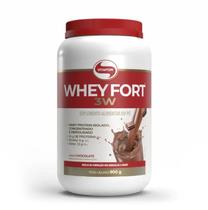 Whey Fort 3w Protein Vitafor 900g Sabor Chocolate Whey Fort 3w Protein Vitafor 900g Sabor Chocolate