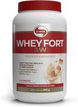 Whey Fort 3W Proteína Whey Protein Hidrolisado Paçoca Vitafor 900g