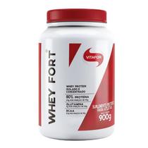 Whey Fort 900G Vitafor Whey Protein - Baunilha