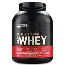 Whey gold standard optimum nutrition 5lbs 2.27kg - morango
