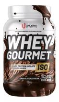 Whey Gourmet 900gr Isolado Concentrado Whey Protein Sabor Chocolate