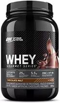 Whey gourmet series (900g) - optimum nutrition - sabor chocolate