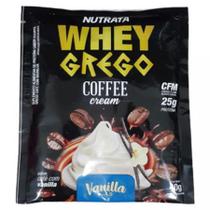 Whey grego 40g coffee cream vanilla - NUTRATA