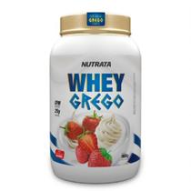 Whey Grego - 900g Morango com Chantilly - Nutrata Whey Grego - 900g Morango com Chantilly - Nutrata