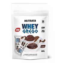 Whey Grego - 900g Refil Brigadeiro - Nutrata Whey Grego - 900g Refil Brigadeiro - Nutrata