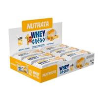 Whey Grego Bar Caixa Com 12 Unidades 480g Sabor Mousse De Maracujá