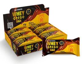 Whey Grego Bar Doce Leite Havanna 12Un Nutrata Whey Grego Bar Doce Leite Havanna 12Un Nutrata