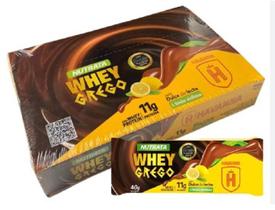 Whey Grego Bar Dulce de leche e limão siciliano