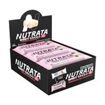 Whey Grego Bar Morango Com Chantilly 12 Unidades Nutrata