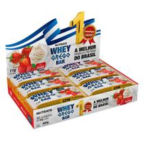 Whey Grego Bar Morango com Chantilly 12X40g - Nutrata
